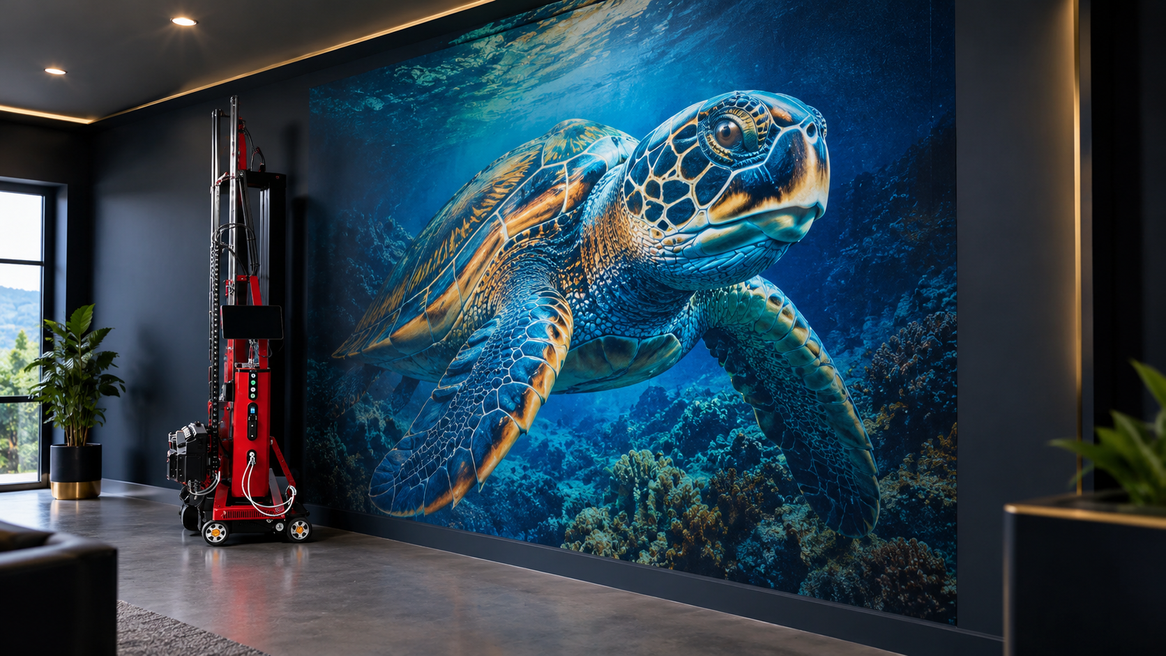 Can You Print on a Dark Wall?