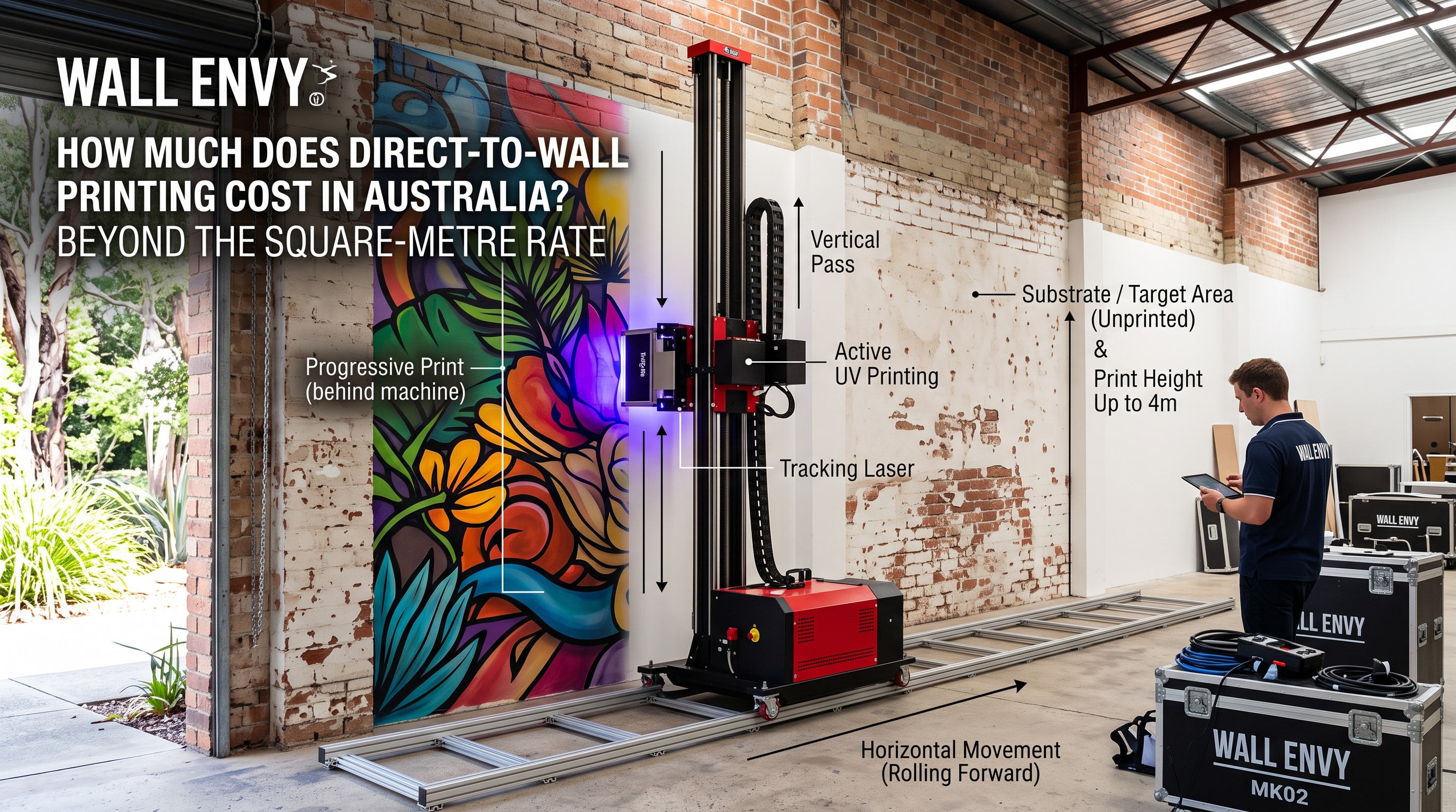 What Surfaces Can You Print on With Direct-to-Wall Printing? | Wall Envy